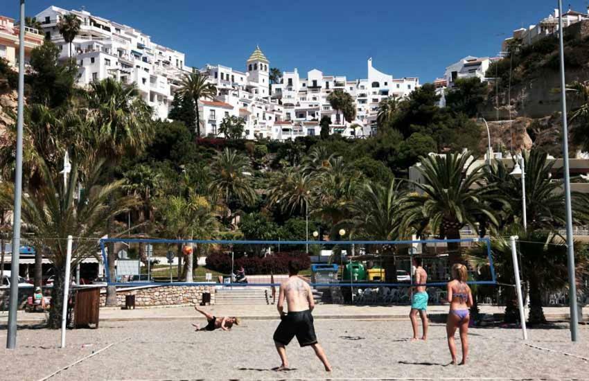 Hotel Bajamar Ancladero Playa Nerja Buitenkant foto